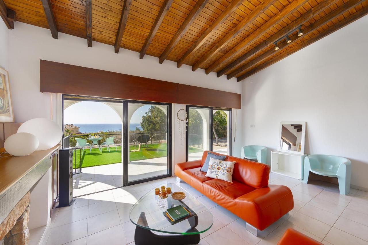Ayia Napa Ammos Sea View Villa Bagian luar foto