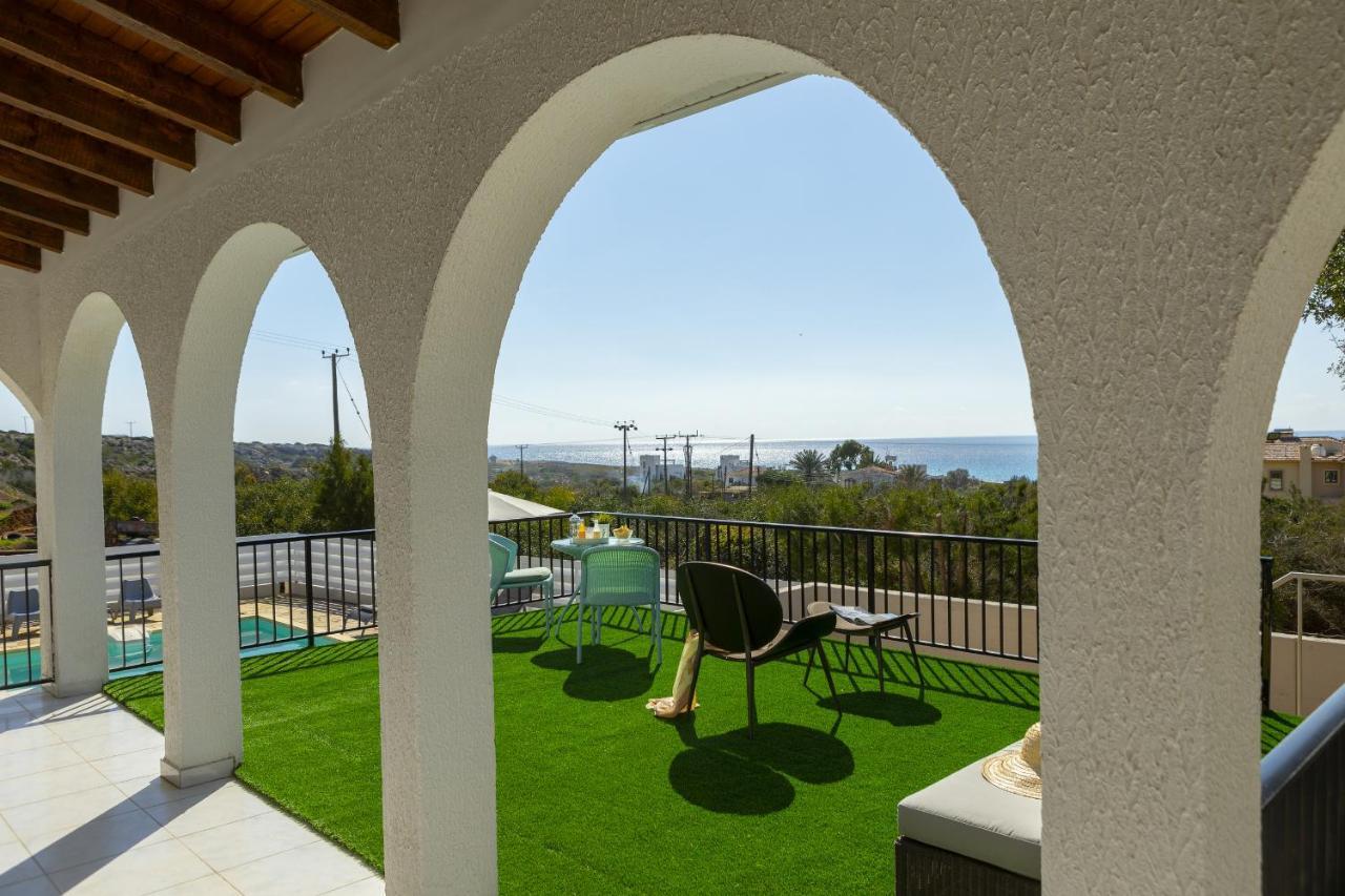 Ayia Napa Ammos Sea View Villa Bagian luar foto