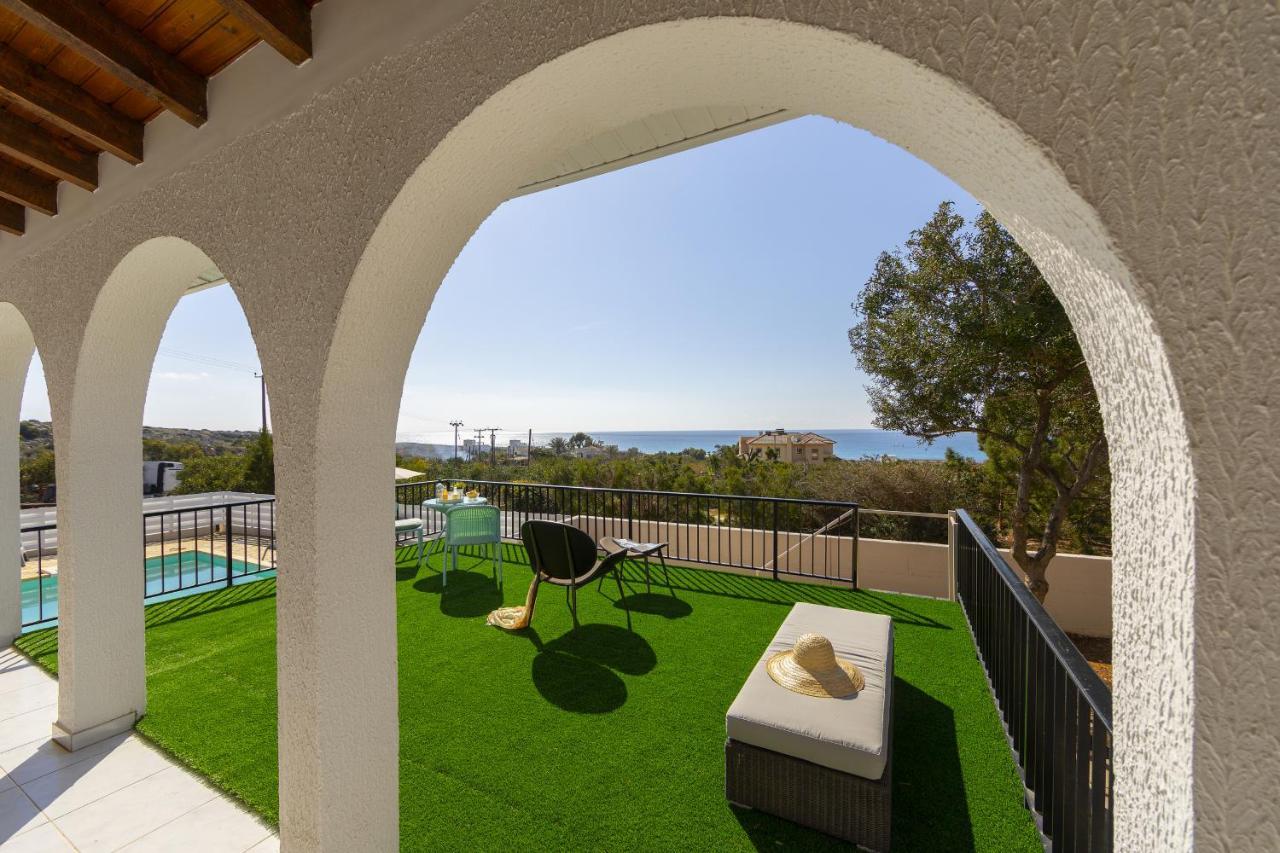 Ayia Napa Ammos Sea View Villa Bagian luar foto
